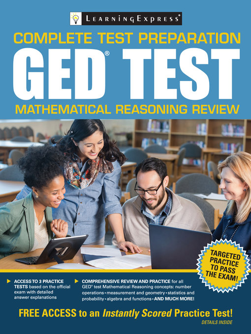 Cover of GED Test Mathematical Reasoning Review